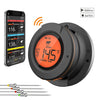 ToGrill Smart Wireless BBQ Thermometer - Bluetooth, 4 Temperatuursensoren, Smart App Control - Liwolf.com