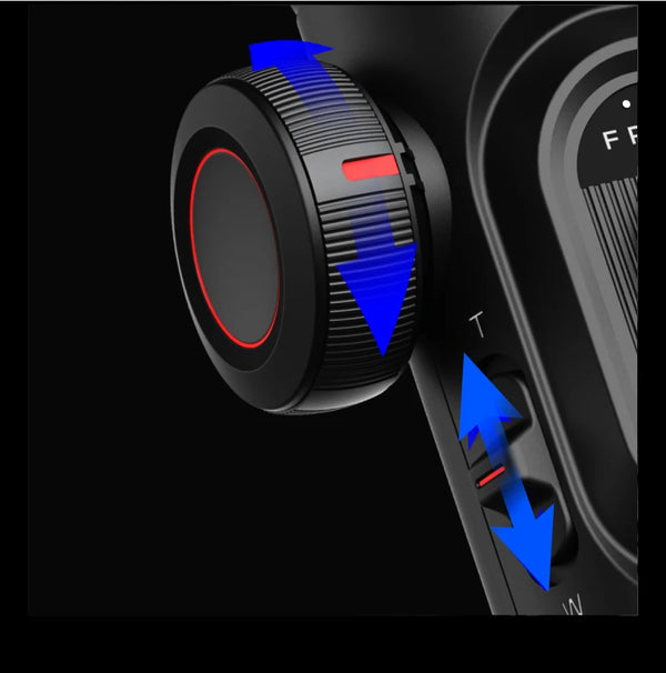 AOCHUAN 3-Axis Handheld Gimbal Stabilizer voor Smartphone met Fill Light – Perfect voor iPhone, Android, Face Tracking, TikTok, Vloggen en Smart XE - Liwolf.com