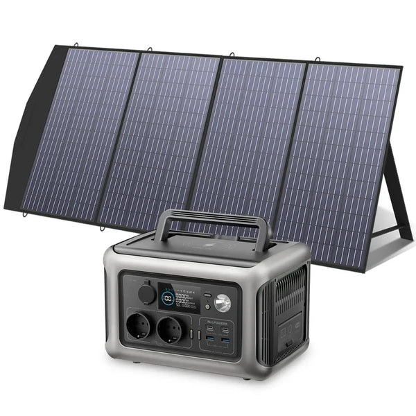 ALLPOWERS R600+SP Power Station 600W, 299Wh + 200W Zonnepaneel - Liwolf.com