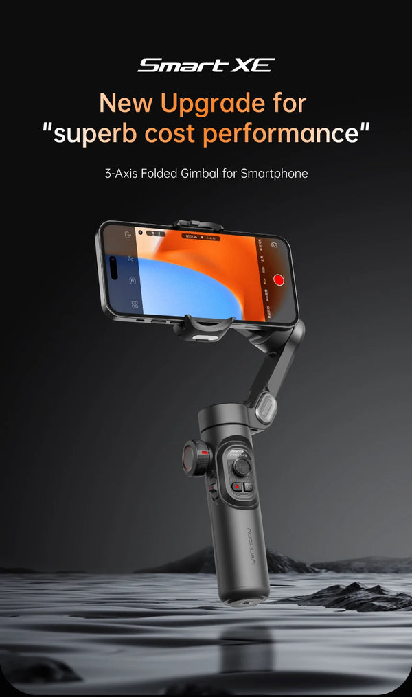 AOCHUAN 3-Axis Handheld Gimbal Stabilizer voor Smartphone met Fill Light – Perfect voor iPhone, Android, Face Tracking, TikTok, Vloggen en Smart XE - Liwolf.com