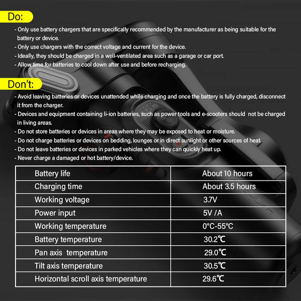 AOCHUAN 3-Axis Handheld Gimbal Stabilizer voor Smartphone met Fill Light – Perfect voor iPhone, Android, Face Tracking, TikTok, Vloggen en Smart XE - Liwolf.com