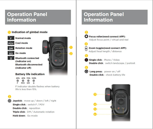AOCHUAN 3-Axis Handheld Gimbal Stabilizer voor Smartphone met Fill Light – Perfect voor iPhone, Android, Face Tracking, TikTok, Vloggen en Smart XE - Liwolf.com