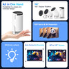 Magcubic HY300 Pro Projector Android 11 4K 1280*720P Dual Wifi 260ANSI 180°flexible BT5.0 Cinema Outdoor Portable Projector HY300 Pro