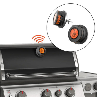 Thermomètre de barbecue sans fil intelligent ToGrill - Bluetooth, 4 capteurs de température, contrôle intelligent via l'application