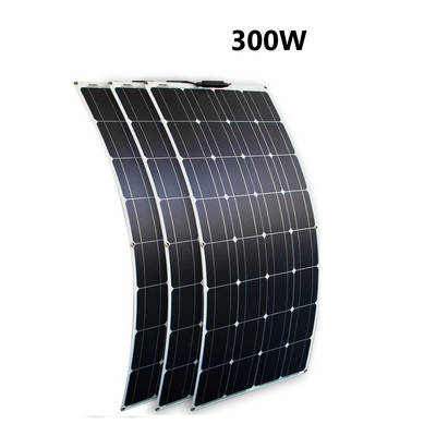 Flexibele zonnepanelen set 100w 200w 300w 12v 24v - Liwolf.com