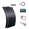 Flexibele zonnepanelen set 100w 200w 300w 12v 24v - Liwolf.com