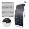 Flexibele zonnepanelen set 100w 200w 300w 12v 24v - Liwolf.com